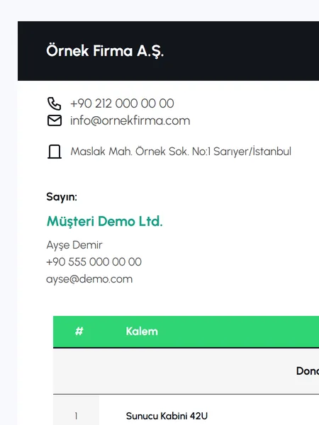 Hastane/Sağlık şablonu önizlemesi